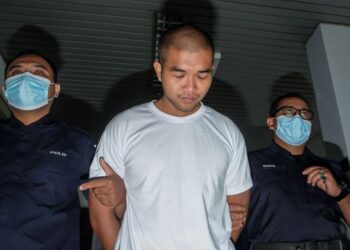 MAHKAMAH Tinggi Melaka mengenakan hukuman lapan tahun penjara terhadap seorang pemuda bagi kesalahan menyebabkan kematian bayi yang baru dilahirkan kekasihnya. - UTUSAN/SYAFEEQ AHMAD
