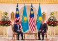 ANWAR IBRAHIM bertemu Presiden Kazakhstan, Kassym-Jomart Tokeyv di Istana Presiden (Ak Orda). - GAMBAR X PERDANA MENTERI