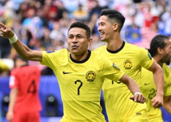KECEDERAAN Faisal Halim belum pulih sepenuhnya dan masih menjalani rawatan susulan. - AFP