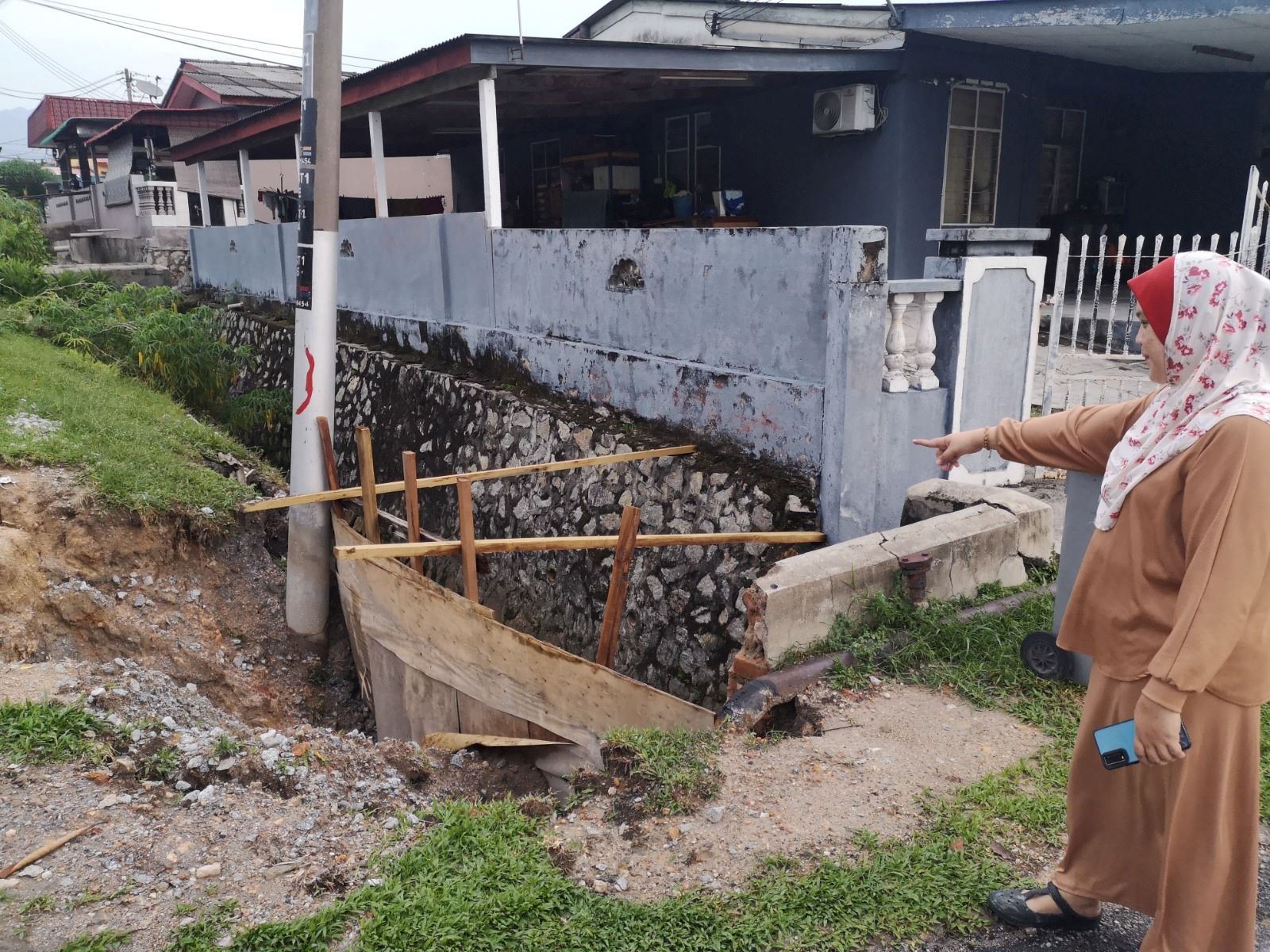 Penduduk bimbang hakisan tanah semakin teruk