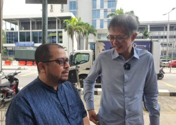 TIAN CHUA ketika hadir di Ibu pejabat Polis Daerah Sentul, hari ini.