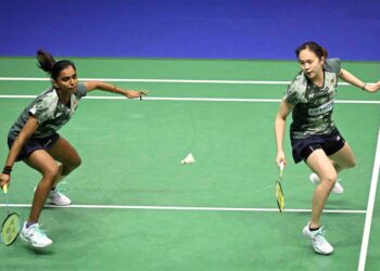 PEARLY Tan-M. Thinaah berdepan laluan sukar di Sukan Olimpik Paris.-AFP