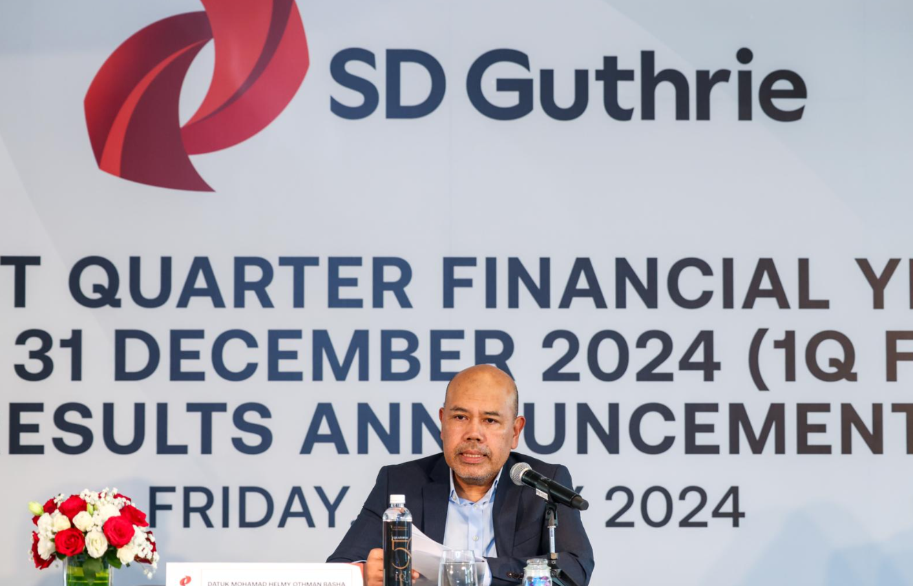 Untung bersih SD Guthrie naik tiga kali ganda RM211j