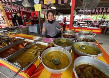 WARUNG Dayang Salai D’Linggi, di Port Dickson menyajikan pelbagai lauk pauk masakan kampung Negeri Sembilan termasuk masak lemak cili api, yang merupakan salah satu gerai makan popular terdapat di Negeri Sembilan ini dan sering dikunjungi orang ramai.