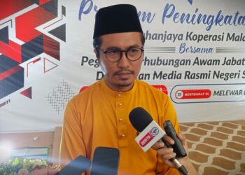 SHAHRIZAN Rosli ketika ditemui pemberita pada Program Peningkatan Imej SKM Bersama Pegawai Perhubungan Awam Jabatan Kerajaan dan Rakan Media Rasmi Negeri Sembilan di Seremban hari ini.