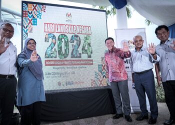 NGA Kor Ming ketika majlis prapelancaran sambutan Hari Landskap Negara 2024 di Putrajaya. - UTUSAN/FAIZ ALIF ZUBIR