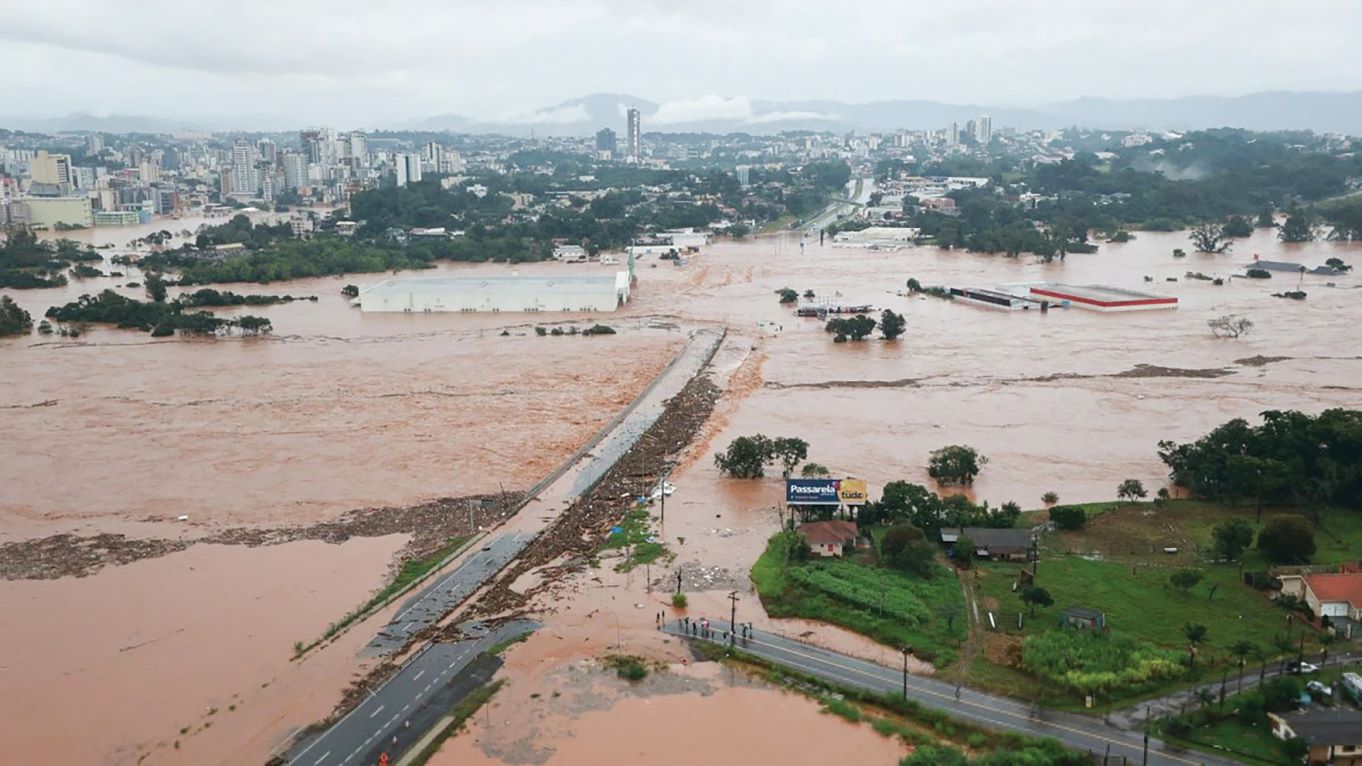 Lebih 39 maut hujan lebat di selatan Brazil
