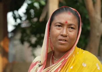 LAXMI Das melihat jirannya di Silchar mengundi, namun dia tidak boleh berikutan isu kewarganegaraan. -BBC