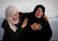 BEBERAPA wanita Palestin tidak dapat menahan kesedihan setelah ahli keluarga mereka terkorban dalam pengeboman Israel di halaman Hospital Al-Najjar di Rafah, selatan Gaza pada 3 Mei lalu. -AFP