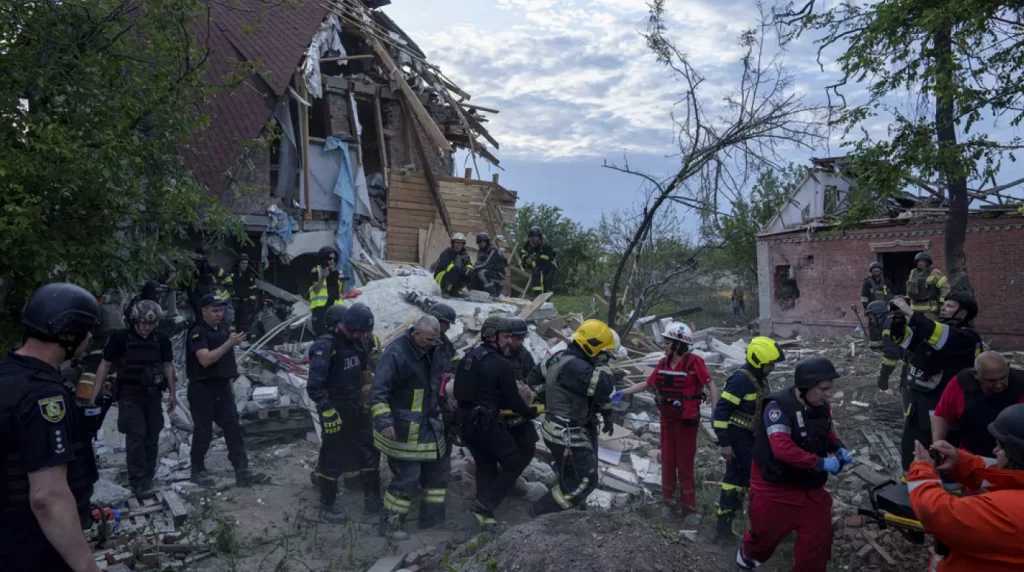 9 maut, 29 cedera serangan peluru berpandu Russia 9 maut, 29 cedera serangan peluru berpandu Russia