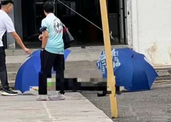 Keadaan seorang pelajar tingkatan satu selepas ditemukan cedera dipercayai terjatuh dari tingkat tiga dari sebuah bangunan sekolah di Kajang dekat sini semalam.