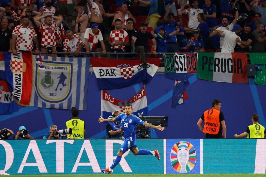 Zaccagni muncul wira Itali Zaccagni muncul wira Itali