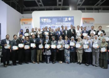 ANTARA wakil institusi pengajian tinggi, penyelidikan, makmal swasta dan syarikat berkaitan kerajaan yang menerima status Makmal Bionexus Partner (BNP)