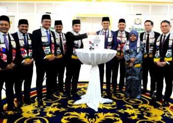 ONN HAFIZ Ghazi melancarkan Tabung Kasih Johor Palestin di Kota Iskandar, Iskandar Puteri.