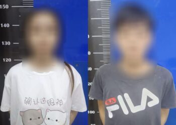 WANITA dan teman lelakinya ditahan disyaki mendera bayi lapan bulan sehingga koma di Pontian.