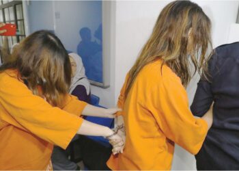 Dua wanita ditahan reman bagi membantu siasatan kes culik kanak-kanak perempuan, Albertine Leo Jia Hui di Iskandar Puteri, Sabtu lalu.