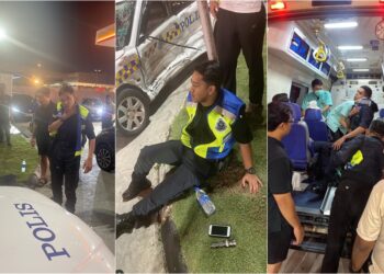 Polis dilanggar