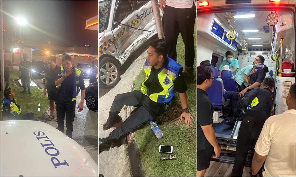 Polis dilanggar