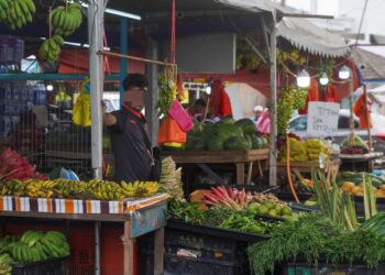 DISEBALIK pelbagai aduan dibuat terhadap warga asing, ramai yang masih bebas berniaga serta membuat premis kekal di atas tanah kerajaan.
 – UTUSAN/SADDAM YUSOFF