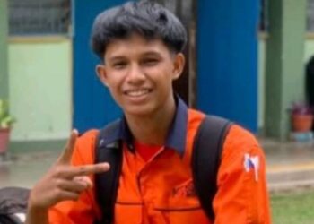 MUHAMMAD Adi Putra Yusri yang dilaporkan hilang oleh ahli keluarganya sejak enam hari lalu.-GAMBAR/ IHSAN POLIS