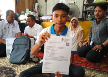 CHE Adam Hilmi Che Noor Shan gembira apabila mendapat tawaran melanjutkan pengajian di UniSZA.