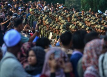 Angkatan Tentera Malaysia (ATM) menumpukan kepada tiga pengurusan persepsi dalaman membabitkan anggota dan rakyat secara umum.-GAMBAR HIASAN