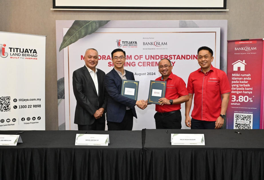 Titijaya, Bank Islam meterai MoU tawar pembiayaan rumah di Damaisuria