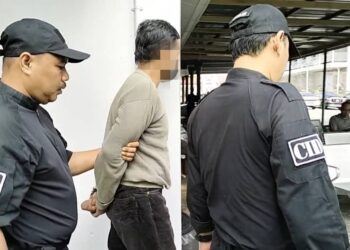 LELAKI yang ditahan bagi membantu siasatan kes cubaan bunuh isteri direman selama tujuh hari oleh Mahkamah Majistret Gerik hari ini. - UTUSAN