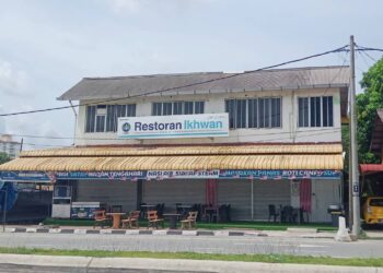 SATU daripada restoran dipercayai milik GISB di Jalan Sultan Zainal Abidin, Kampung Tanjung, Kuala Terengganu ditutup sejak Jumaat lalu. – UTUSAN/TENGKU DANISH BAHRI TENGKU YUSOFF