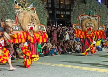 PERSEMBAHAN barongan oleh Persatuan Jawa Parit Bugis Muar menarik perhatian para pengunjung Festival Majestic Johor 2024 di Puteri Harbour, Iskandar Puteri, Johor.