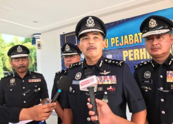 MOHD.  Ali Tamby semasa sidang media di IPK Kelantan, Kota Bharu, Kelantan hari ini-UTUSAN/ ROSLIZA MOHAMED.
