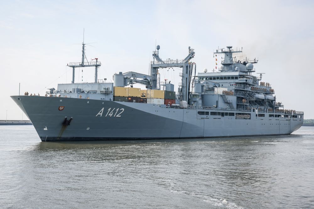 China pantau kapal Jerman di Selat Taiwan