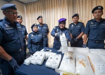 ANTARA barang rampasan dadah ditumpaskan JKDM penyeludupan dadah di KLIA