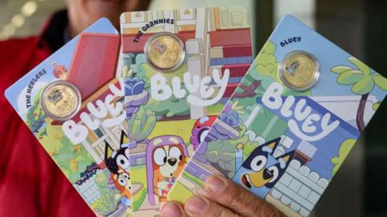 Polis Australia temukan semula 40,000 syiling edisi terhad Bluey