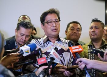 Ketua Pesuruhjaya SPRM, Tan Sri Azam Baki menghadiri Persidangan Meja Bulat bersama bank-bank komersial di Hotel Pacific Regency hari ini. / M.FIRDAUS M.JOHARI