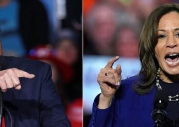 DONALD TRUMP dan KAMALA HARRIS