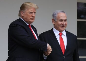 DONALD Trump dan Benjamin Netanyahu.