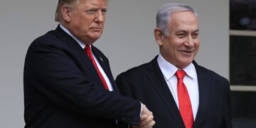 DONALD Trump dan Benjamin Netanyahu.