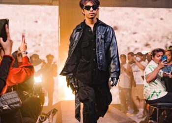 muhammad Ashraf Khairul Anuar menjadi ikon fesyen streetwear.