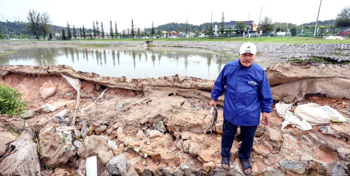 Benteng takungan pecah: Pemaju didesak tutup kolam