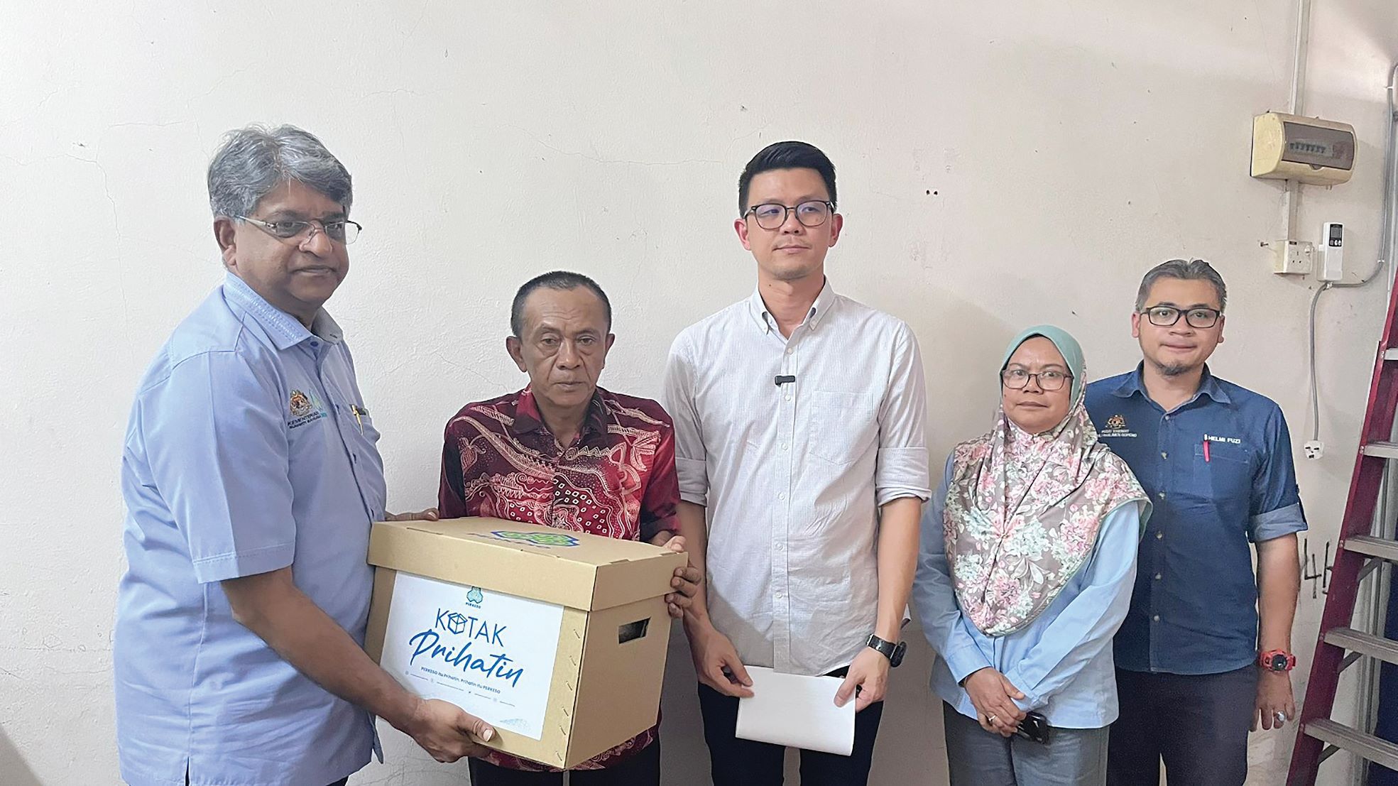 Bapa ambil masa ubati sedih kehilangan dua anak
