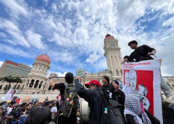 ANTARA yang hadir ke Himpunan Anti Rasuah di Kuala Lumpur.