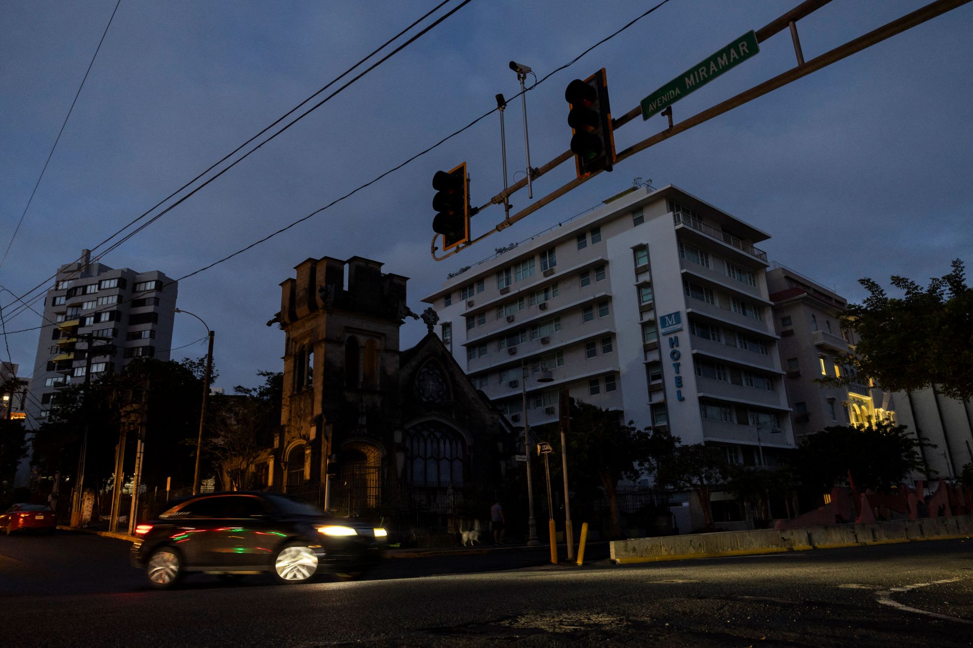 Puerto Rico sambut tahun baharu dalam gelap