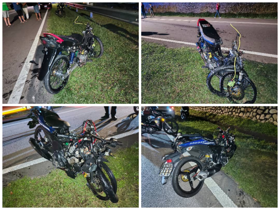Dua remaja maut, motosikal ditunggang bertembung