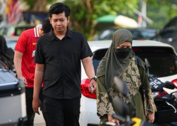 PETALING JAYA, 17 FEBRUARI 2025. Bapa kepada arwah Zayn Rayyan, Zaim Ikhwan Zahari hadir pada bicara kes aniaya dan pengabaian terhadap kanak-kanak autisme, Zayn Rayyan di Mahkamah Petaling Jaya di sini, hari ini. - UTUSAN/ISKANDAR ISHAK