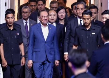 ANWAR ketika ditemui di Persidangan China Asia Tenggara 2025 anjuran South China Morning Post (SCMP), di sini hari ini - UTUSAN/M.FIRDAUS M.JOHARI