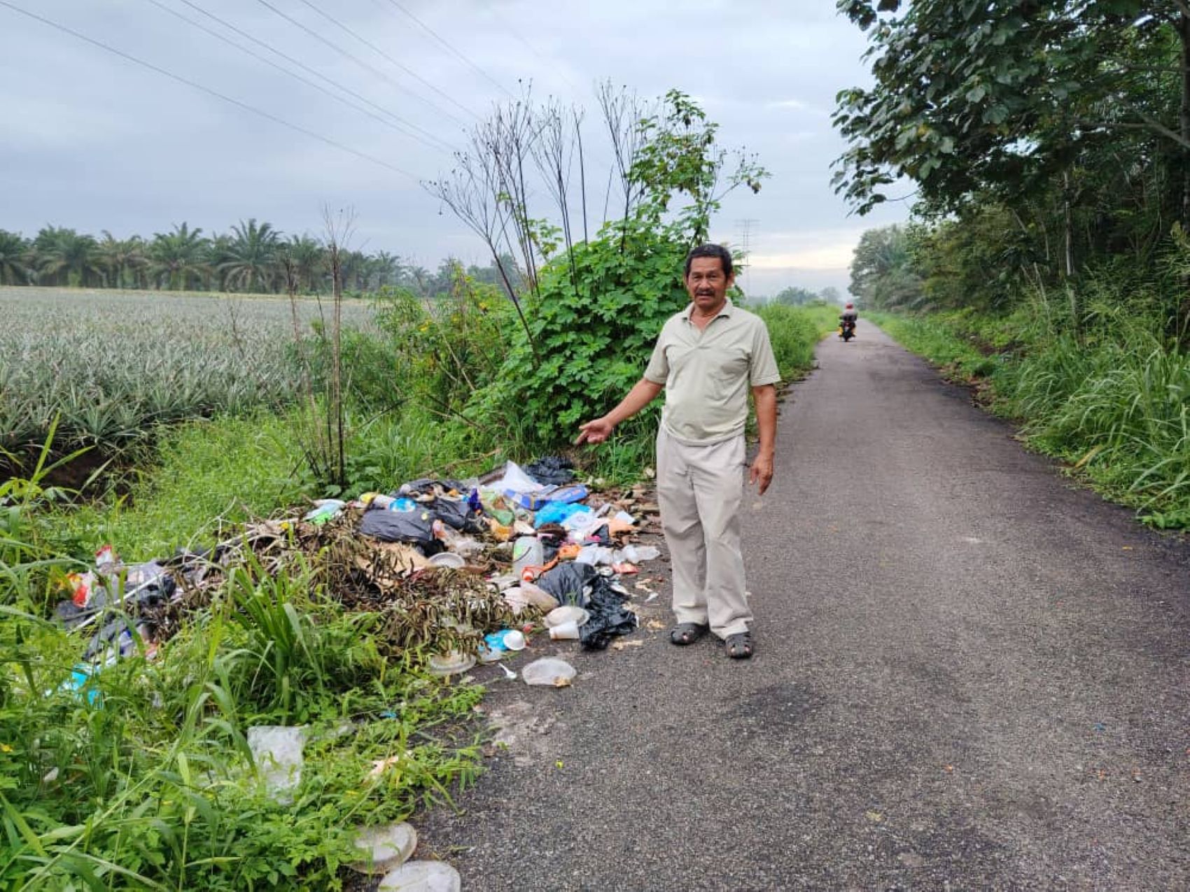 Laluan sunyi jadi tempat pembuangan sampah