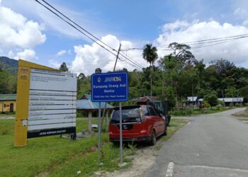 SITUASI penyakit kusta di Kampung Orang Asli Chergun dan Guntur di Kuala Pilah, Negeri Sembilan adalah terkawal - UTUSAN/NOR AINNA HAMZAH.