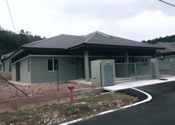 MODEL rumah PR1MA Pahang yang dijual pada harga RM150,000 seunit.
