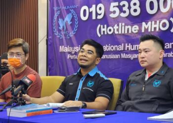 HISHAMUDDIN Hashim ketika ditemui di pejabat Pertubuhan Kemanusiaan Masyarakat Antarabangsa Malaysia (MHO)  di sini hari ini - UTUSAN